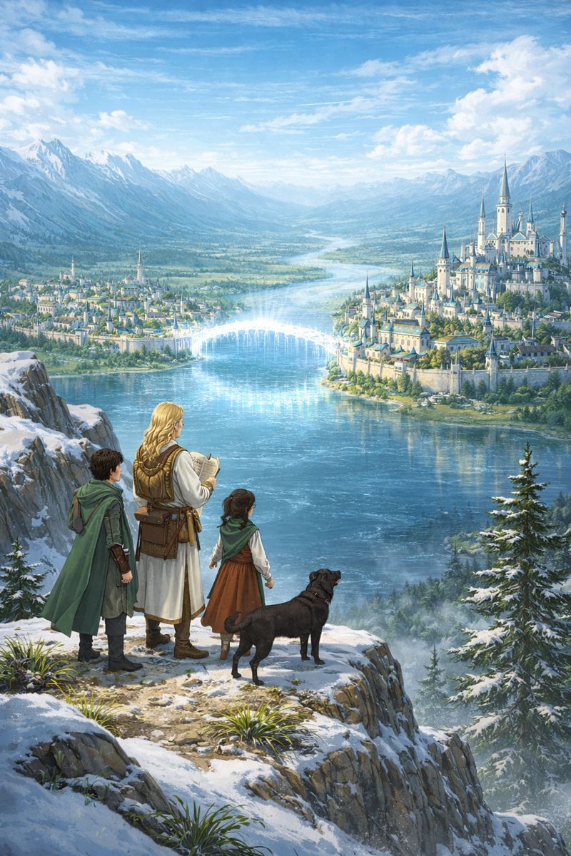 Вид на Сильверимун со скалы