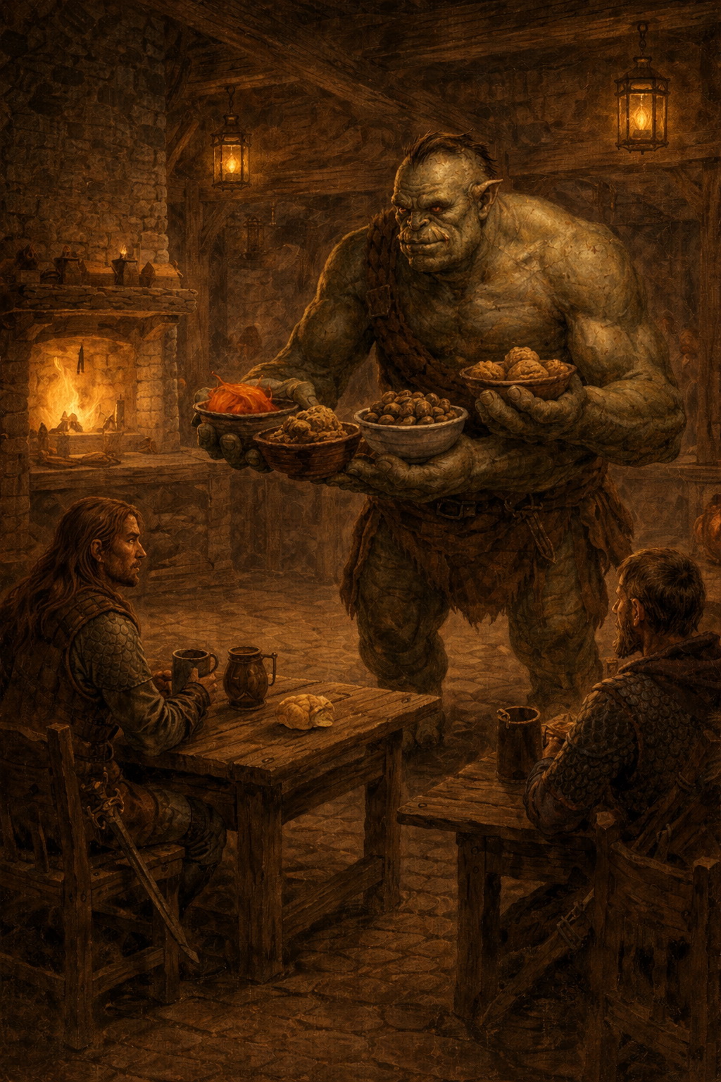 Похлебка и еда